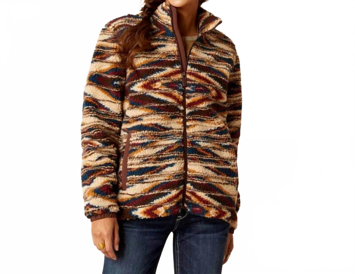 Chimayo Fleece Jacket In Multi