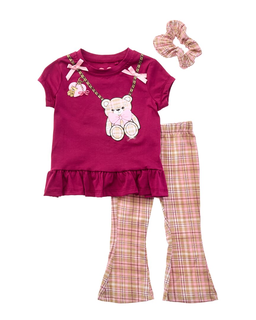 Freestyle 3pc Teddy Bear Legging Set