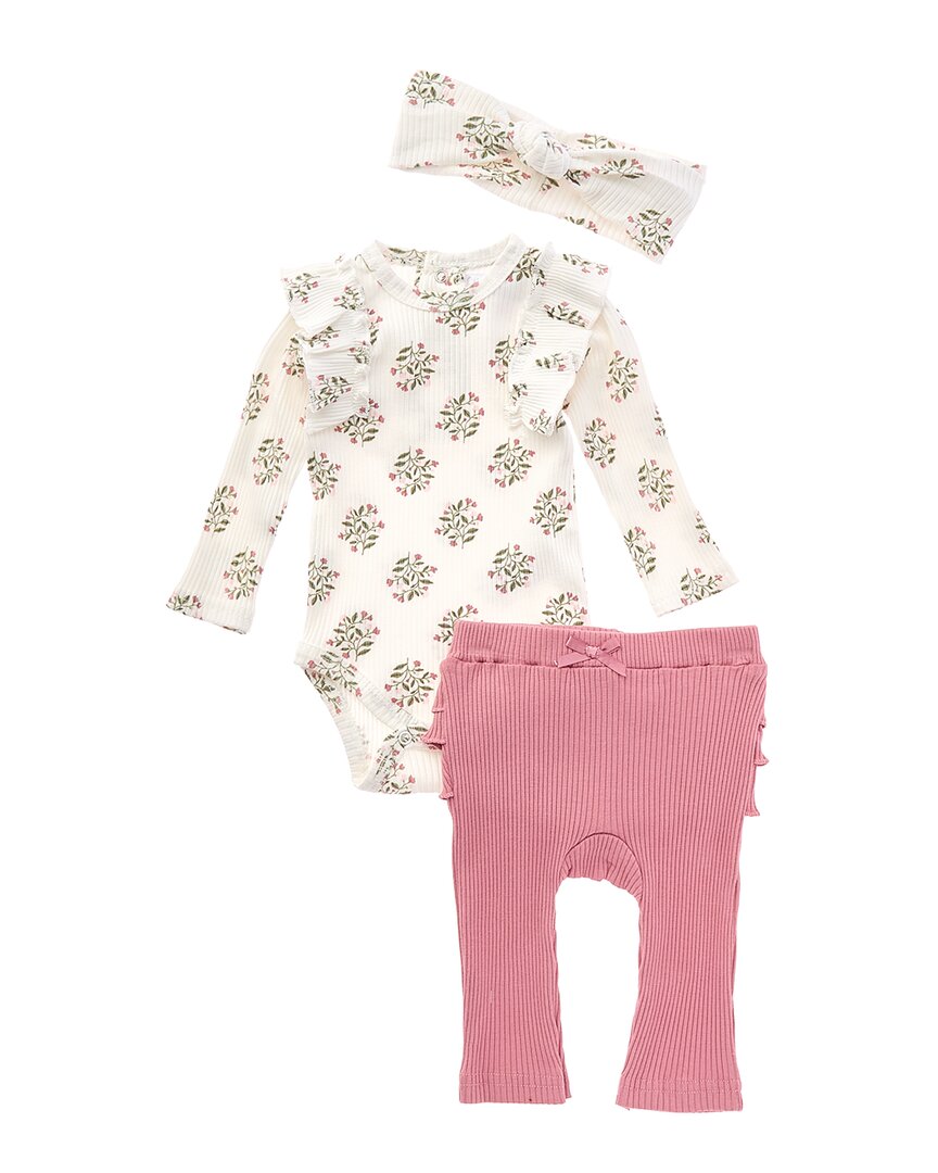 Catherine Malandrino 3pc Bodysuit Set