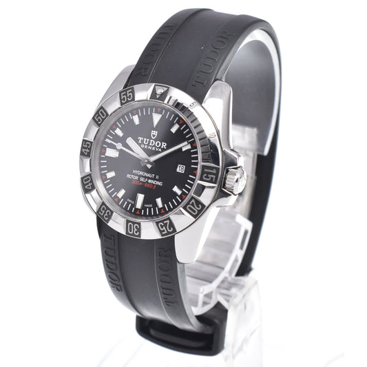 Tudor Hydronaut Ii Date Automatic Stainless Steel Watch (Pre-Owned)