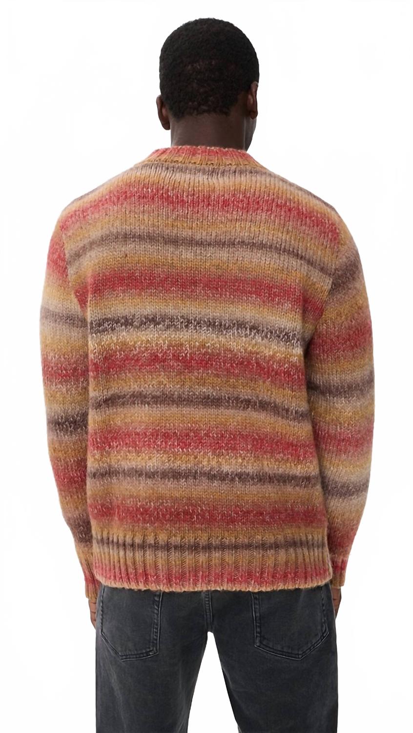 Dieter Nepalese Sunset Sweater In Orange