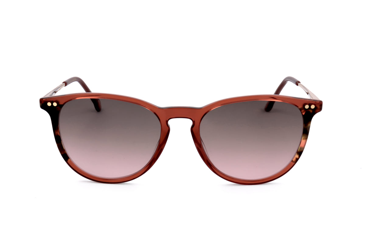 HER 0184/S 0YDC M2 Burgundy Havana/Brown Pink Gradient
