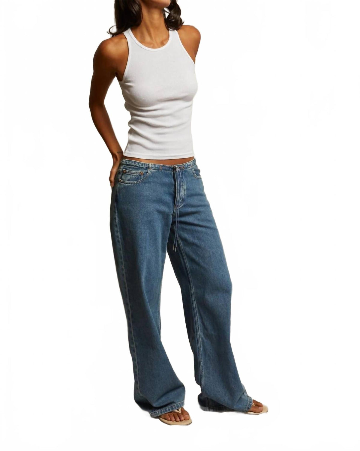 Kravitz Tank Top In White