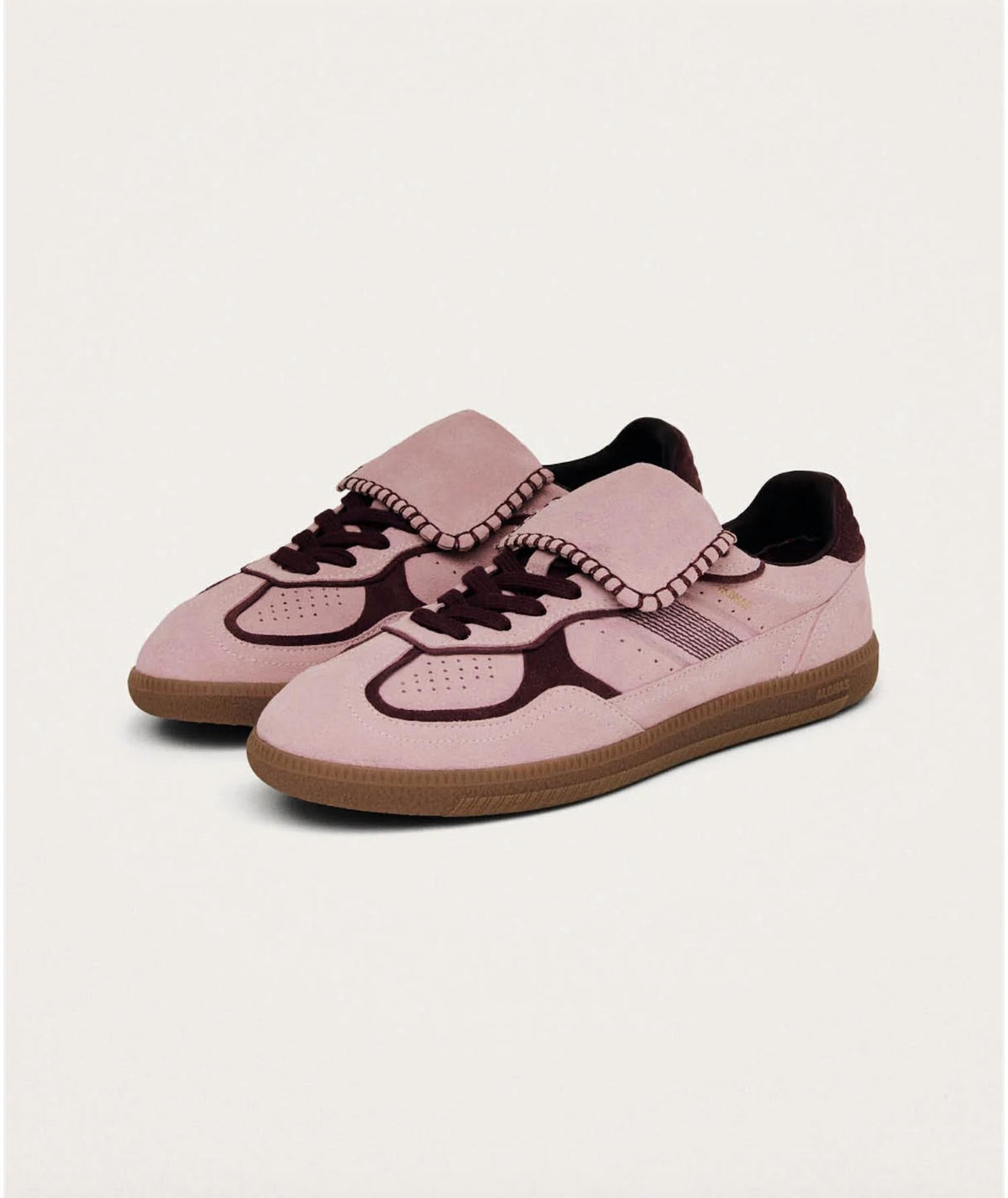 Women's Club Suede Leather Sneakers In Pink