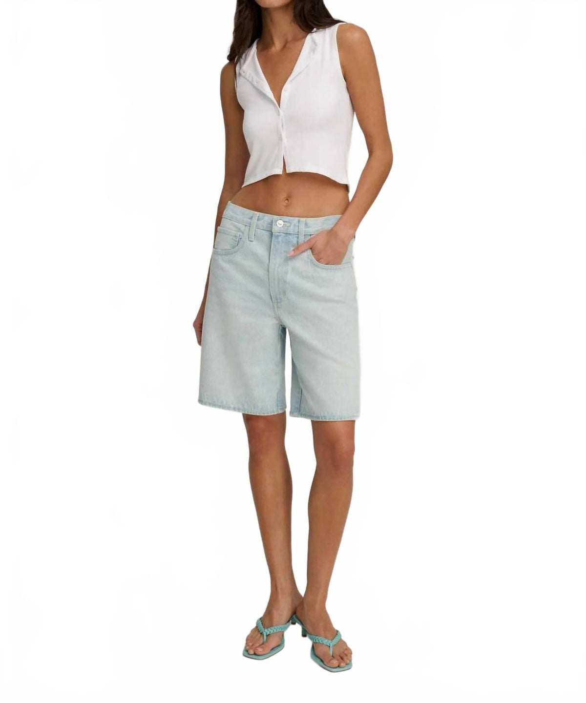 Tommy Low Slung Bermuda Short In Freeport