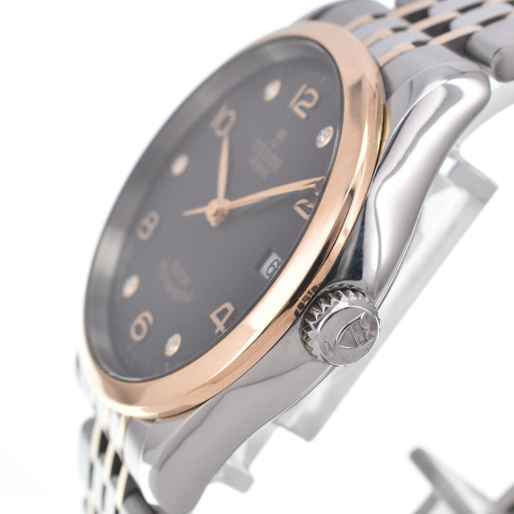 Tudor 1926 Date Automatic Stainless Steel With Diamonds Watch (Pre-Owned)