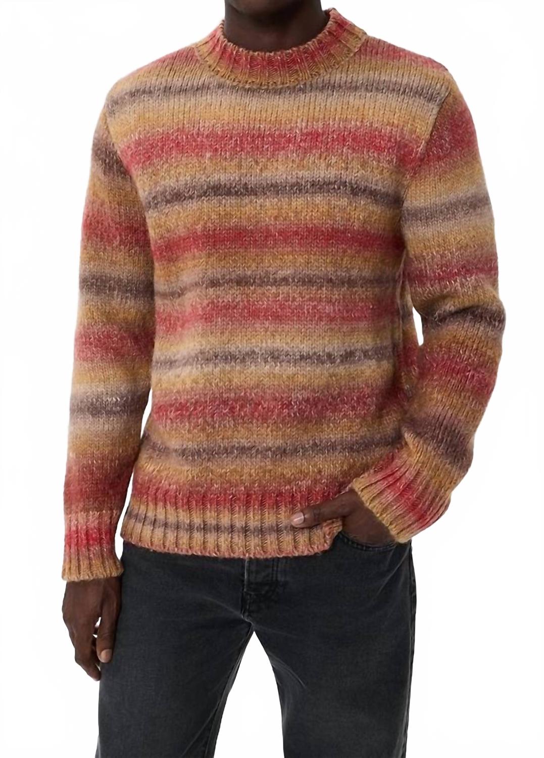 Dieter Nepalese Sunset Sweater In Orange
