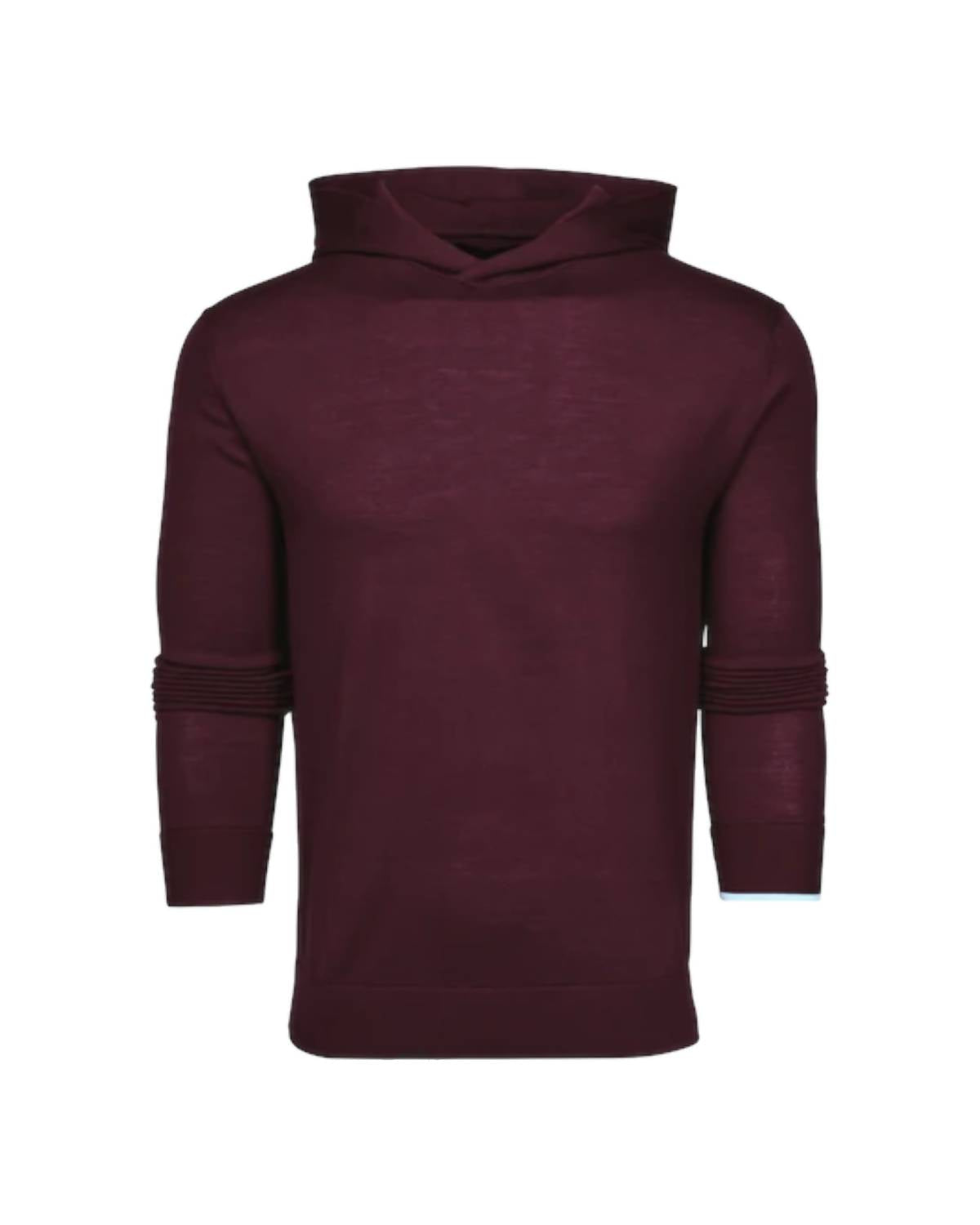 Men's Saratoga Hoodie In Merlot