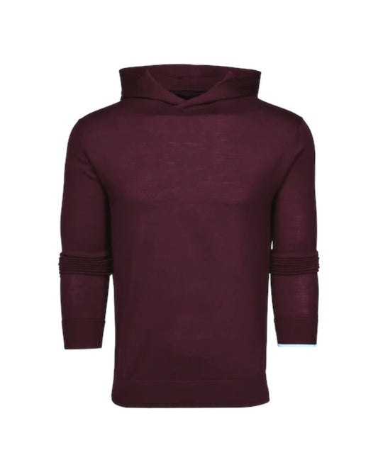 Men's Saratoga Hoodie In Merlot