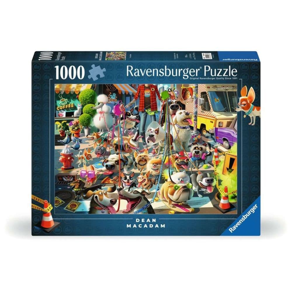 Dog Walker 1000 Piece Puzzle