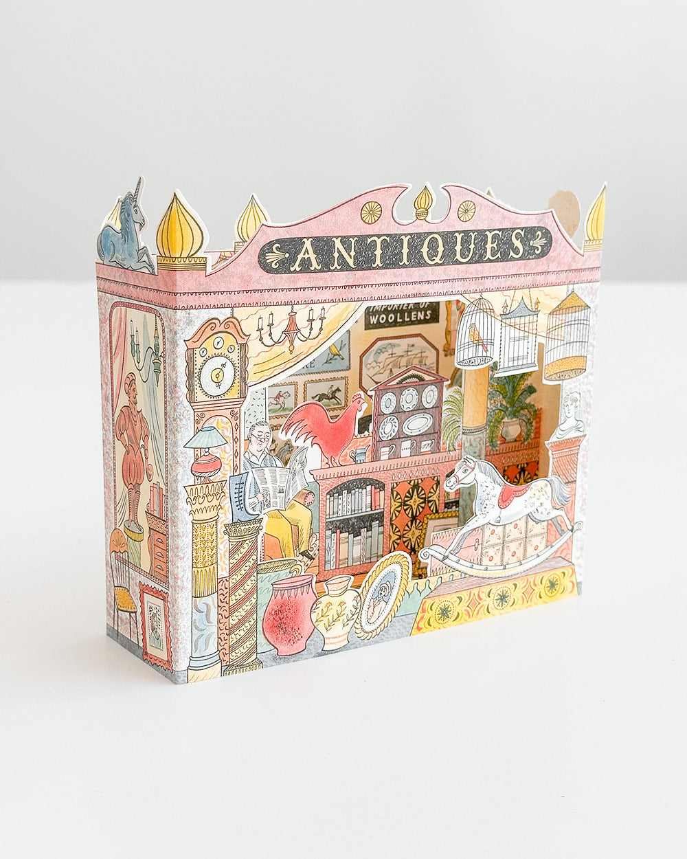 Antique Shop - Pop-up Card
