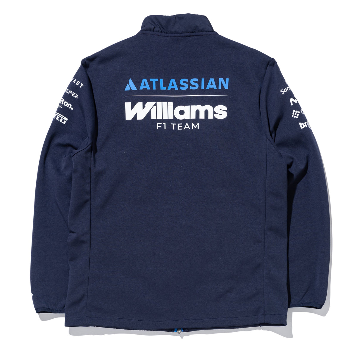 ハイブリット パデットジャケット Atlassian Williams F1 Team アトラシアン・ウィリアムズF1チーム ネイビー