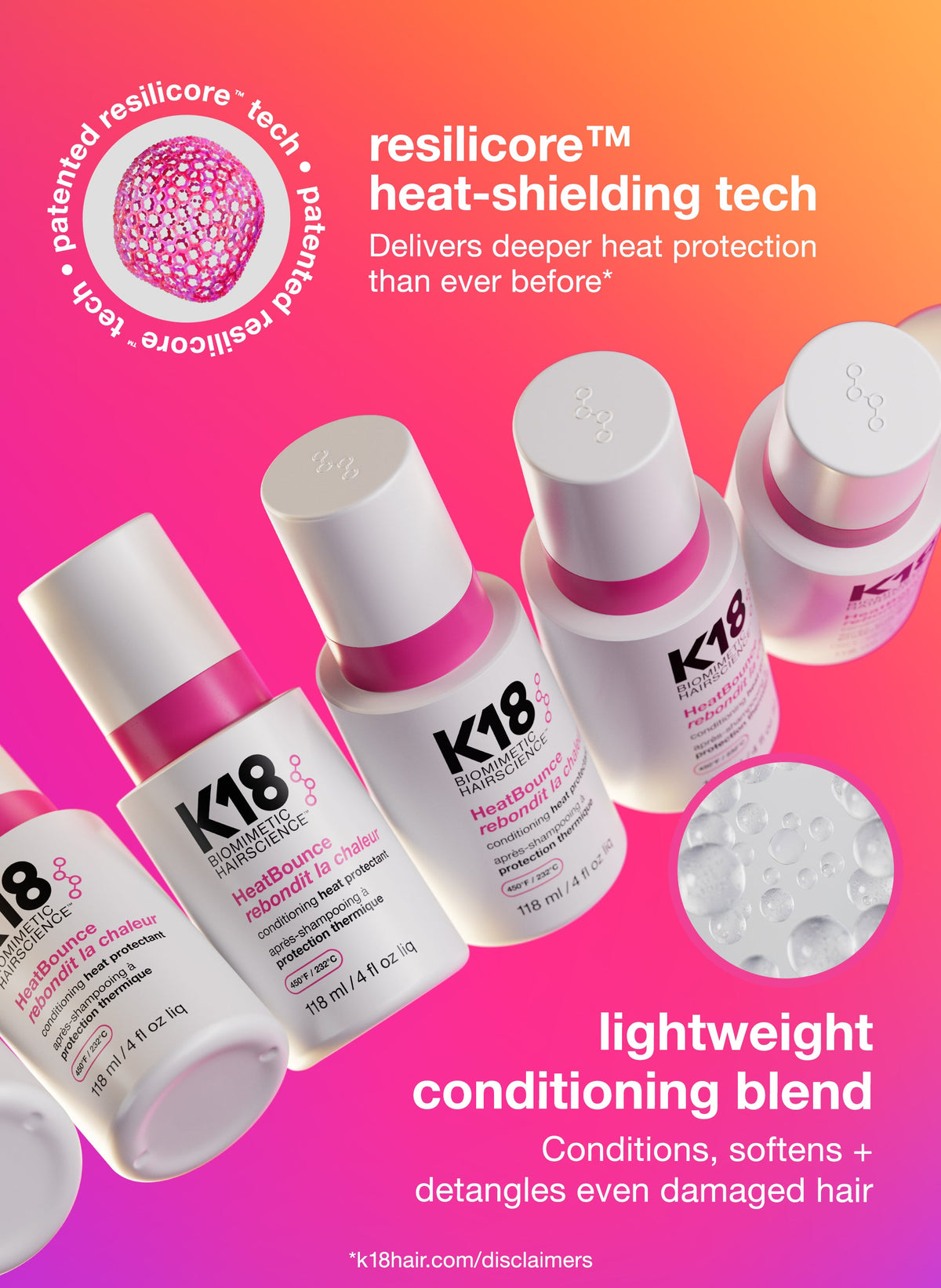 HeatBounce conditioning heat protectant 4oz