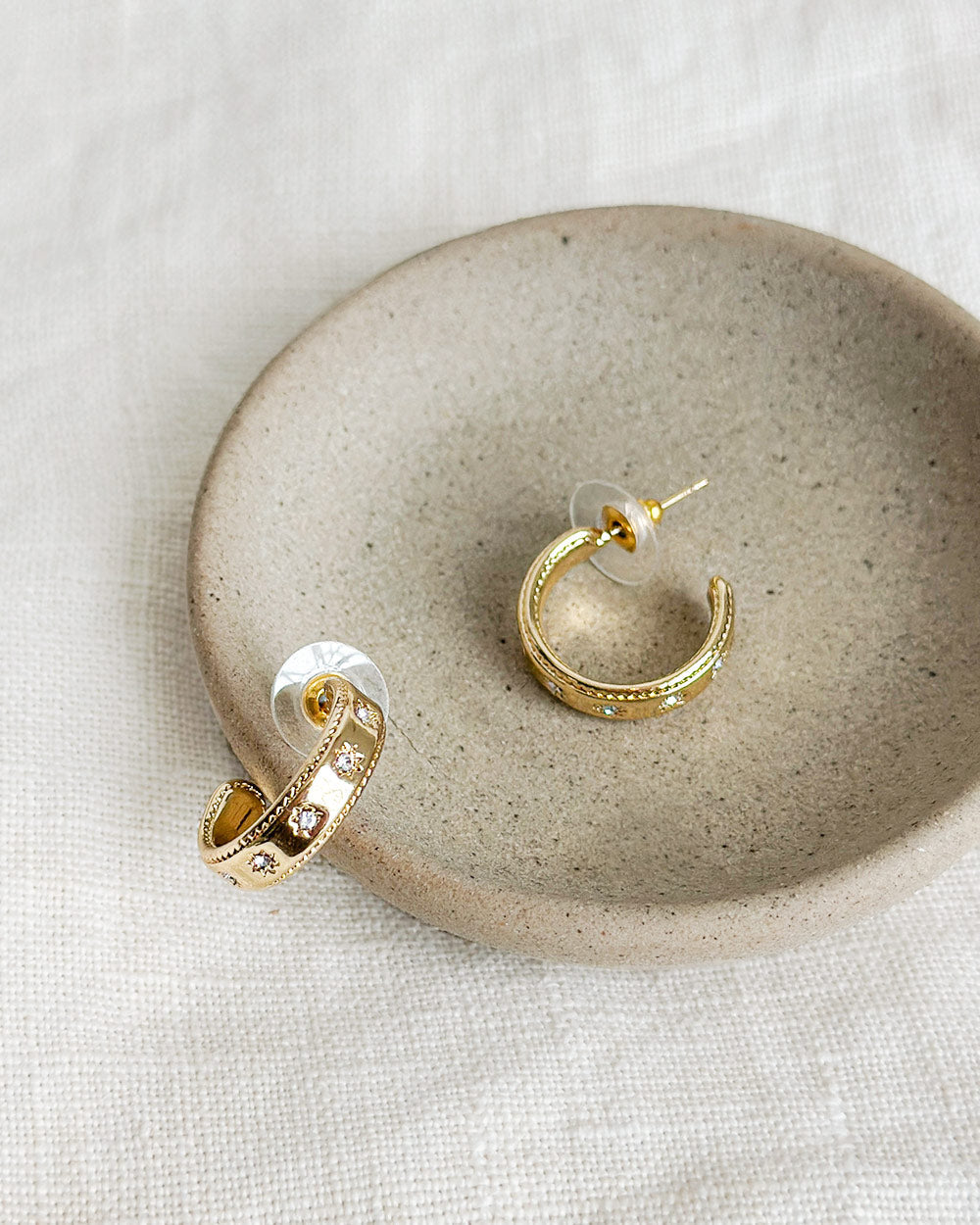 Celestial Hoop Earrings