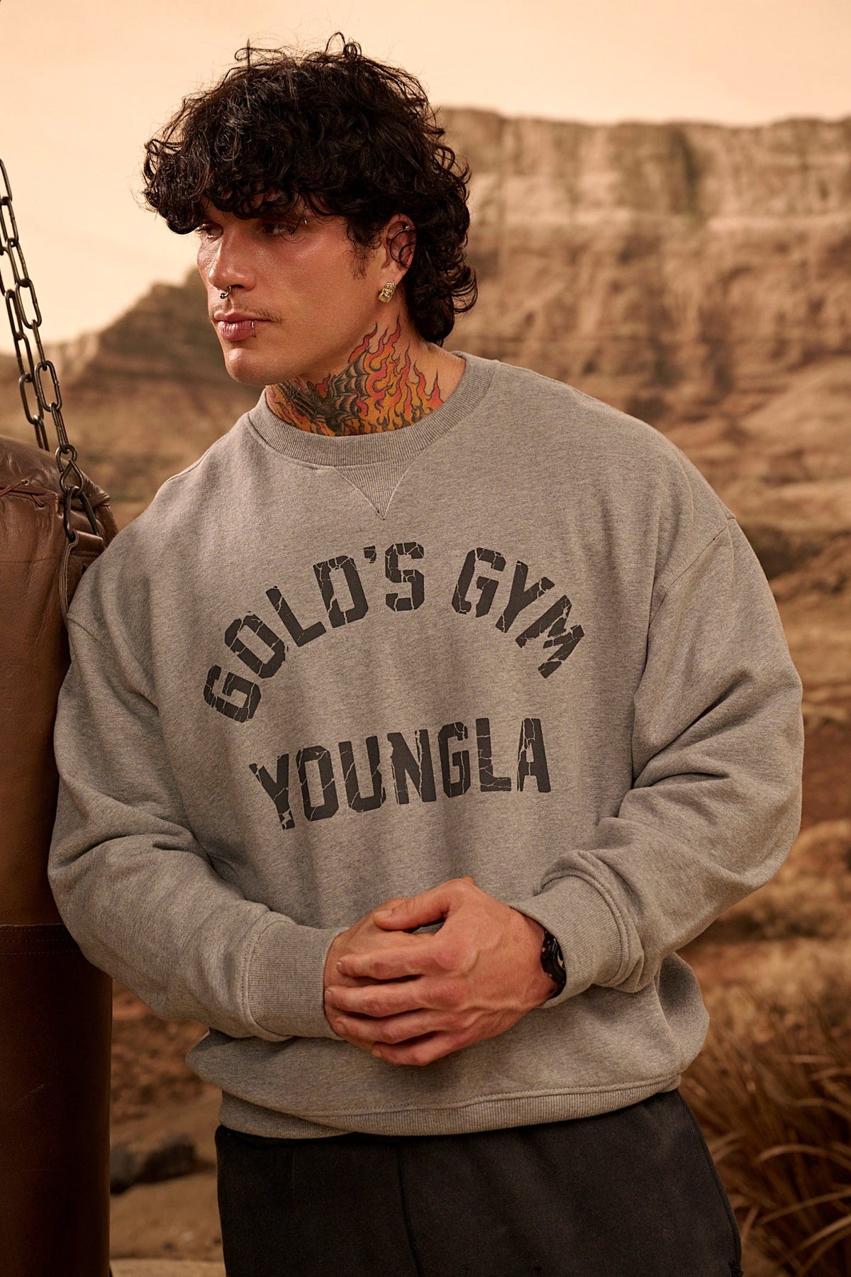 5166 - Gold's Iron Legacy Vintage Crewnecks