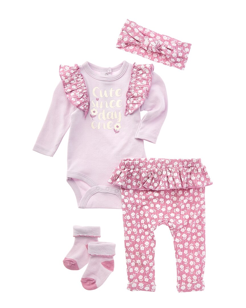 Catherine Malandrino 4pc Bodysuit Set