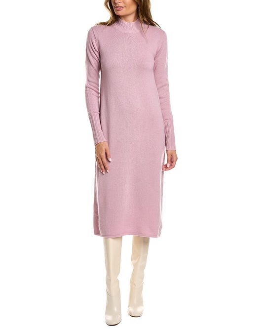 Halston Brinkley Wool & Cashmere-Blend Sweaterdress