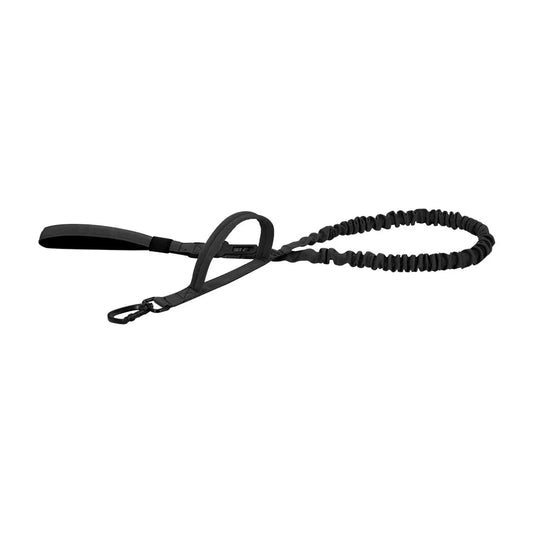 Adjustable Military Dog Leash with Quick Release Elastic Rope and Dual Control Handles for Medium and Small Dogs