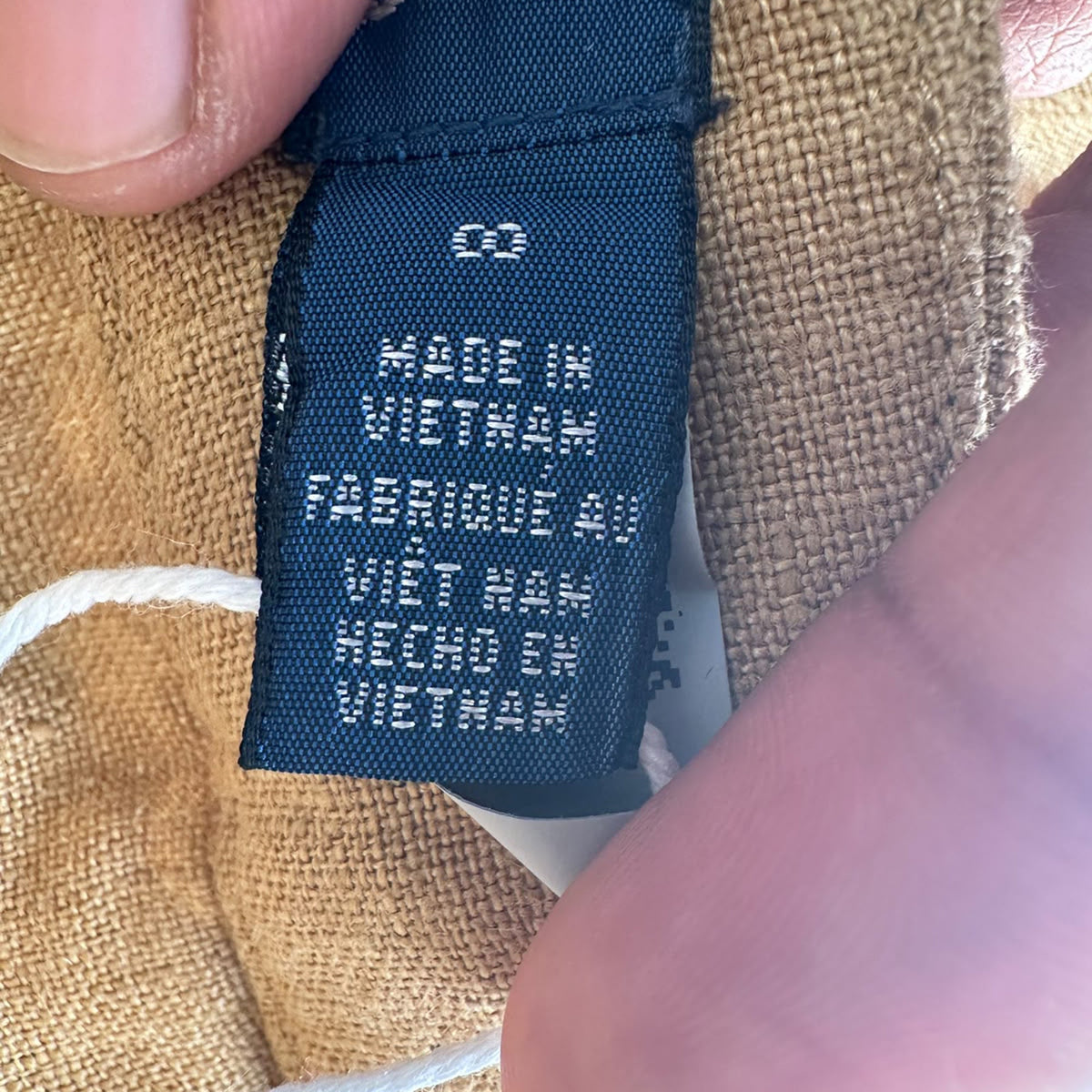 Ralph Lauren Chino Shorts in Tan Linen