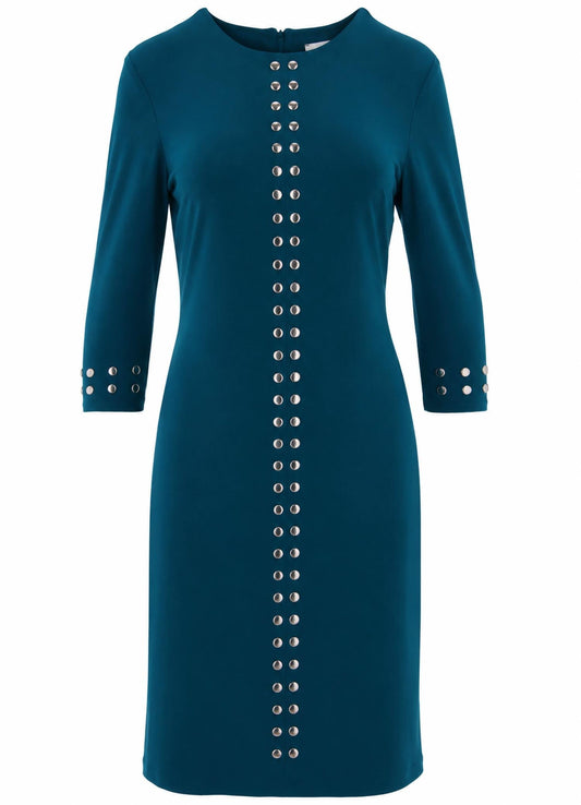 Women's Long-Sleeve Sheath Dress In Nightfall