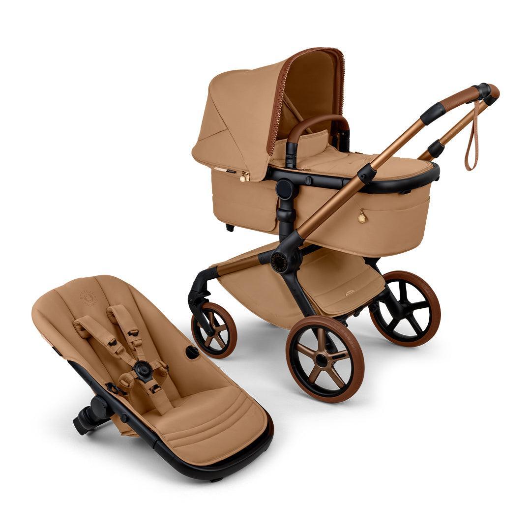 Bugaboo X Stella McCartney Fox 5 Renew Complete Pushchair - Tobacco Brown