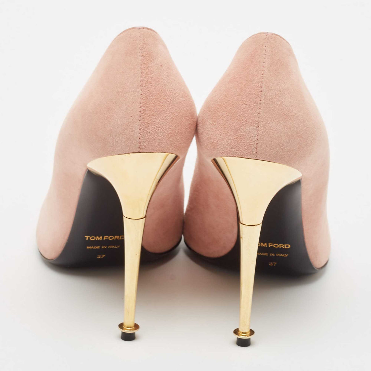 Tom Ford Light Pink Suede Pointed Toe Pumps Size 37