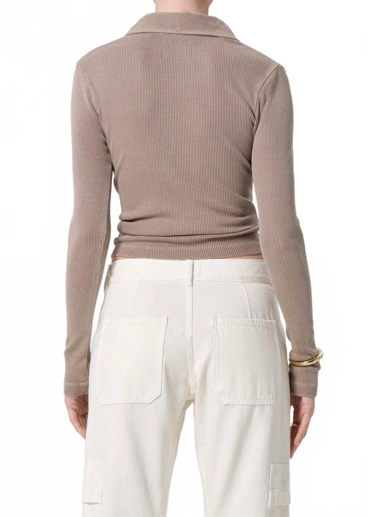 Brea 60's Polo Shirt In Sand Atlas