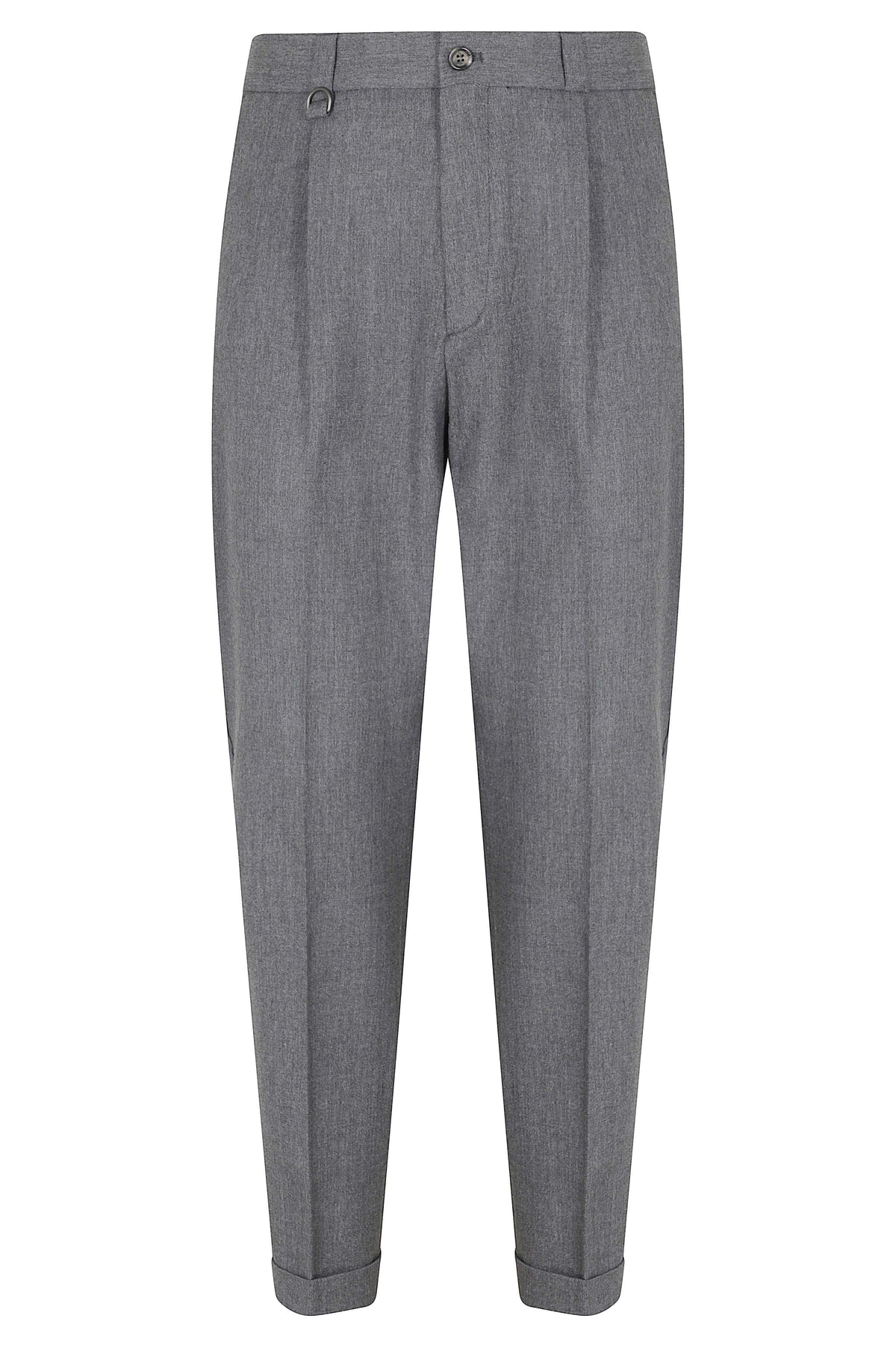 Dark Brown Ventre Piatto Tecnolana Tailored Trousers
