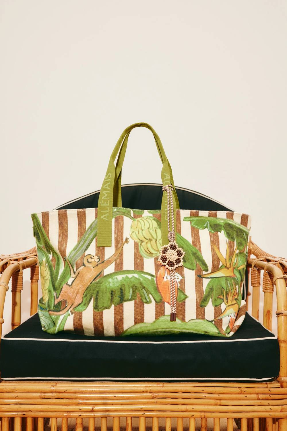 Women's Toucan Tango Canvas Beach Tote Bag In Multi