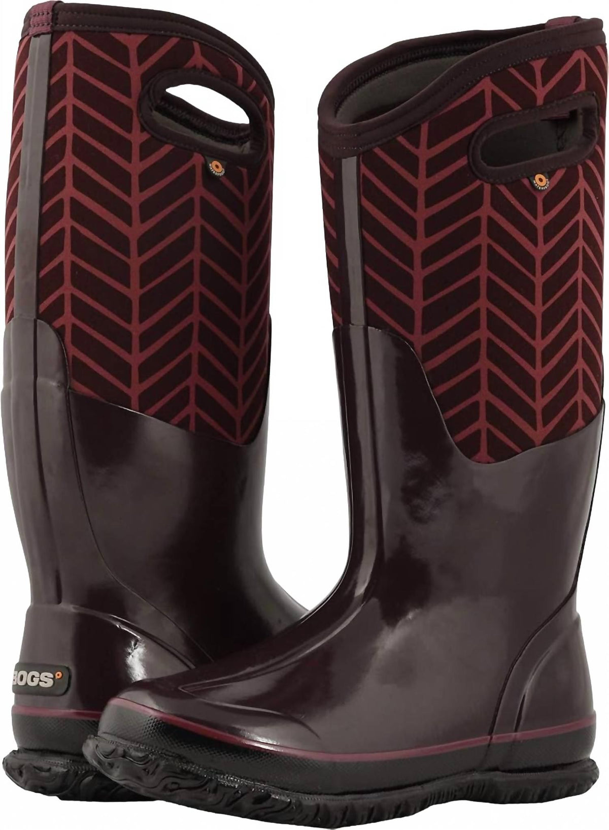 Women's Classic Tall Badge Boot In Grape