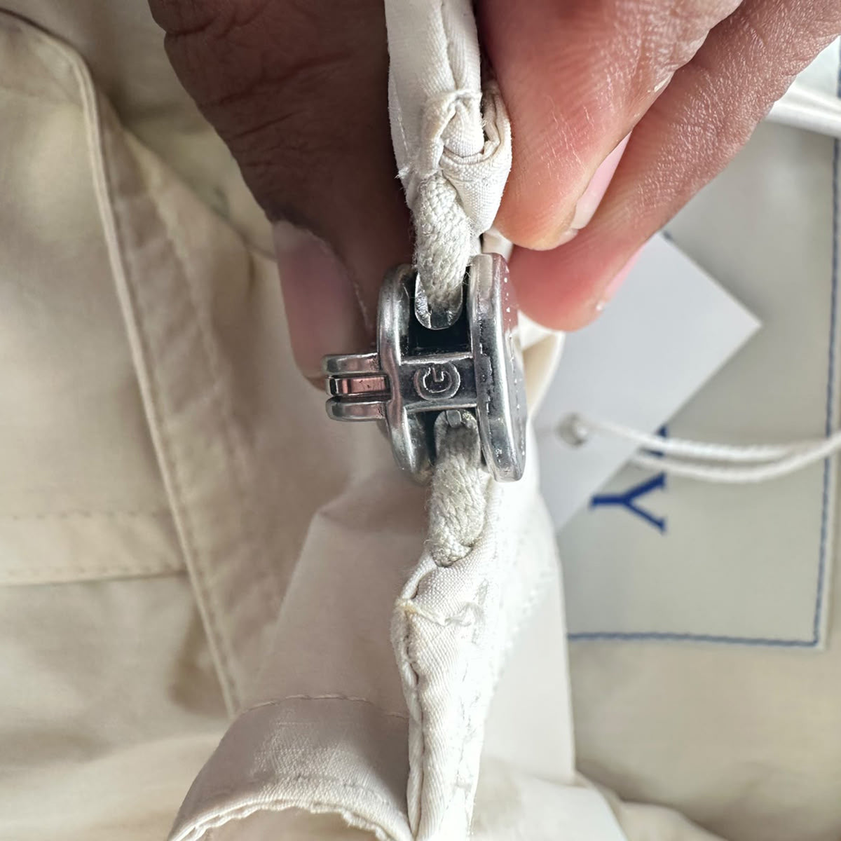 Burberry London Light Layer Windbreaker in Beige Polyamide