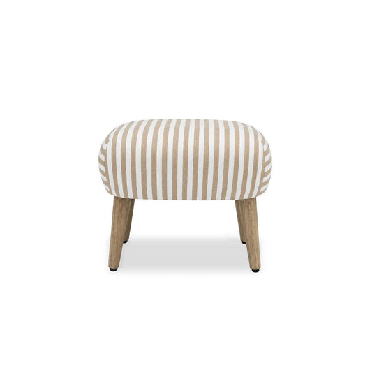 CuddleCo Etta Footstool - Beach Stripe