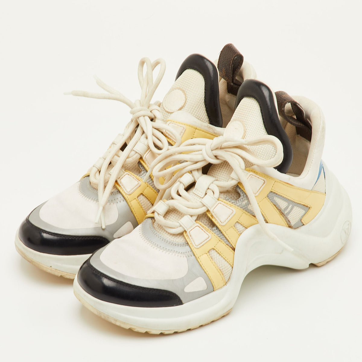 Louis Vuitton Archlight Size 37 Multicolor Nylon  Fabric and Leather Sneakers