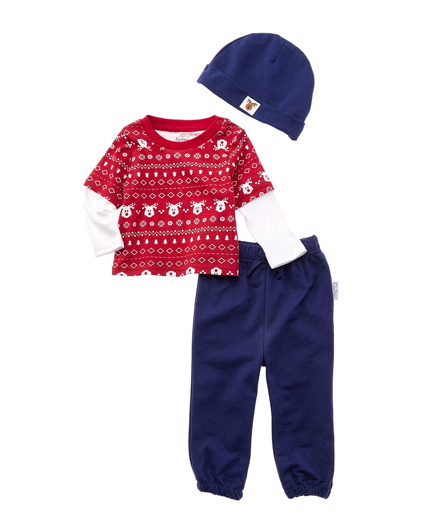 Quiltex 3pc Fairisle Pant Set