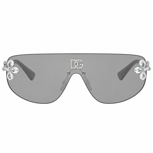 Dolce & Gabbana  DG 2333B 05/8V 38mm Womens Shield Sunglasses