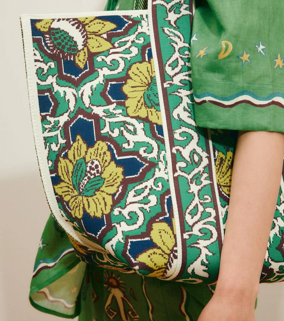 Women's Liana Jacquard Maxi Tote Bag In Multi
