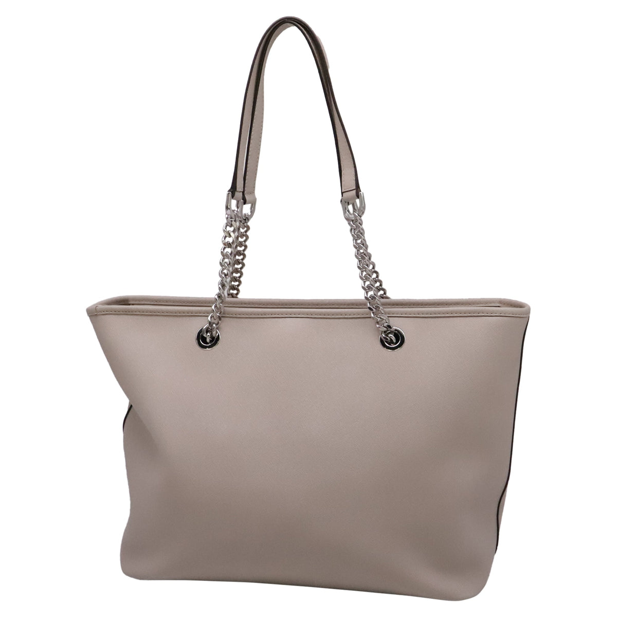 Michael Kors Jet Set Travel Tote Bag in Beige Leather