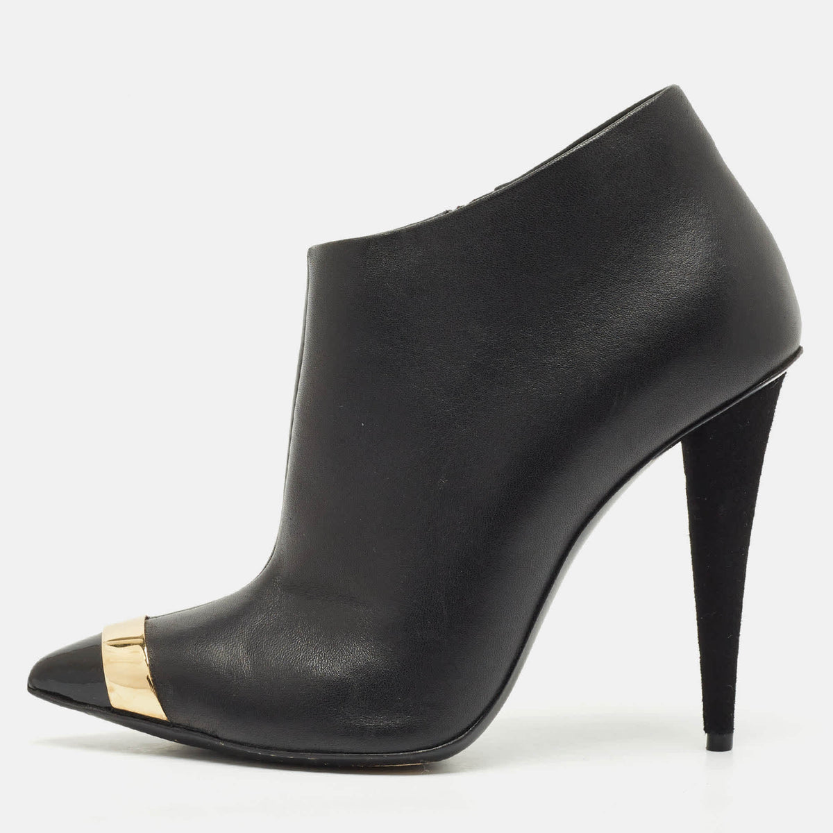 Giuseppe Zanotti Size 36 Black Leather Ankle Length Boots