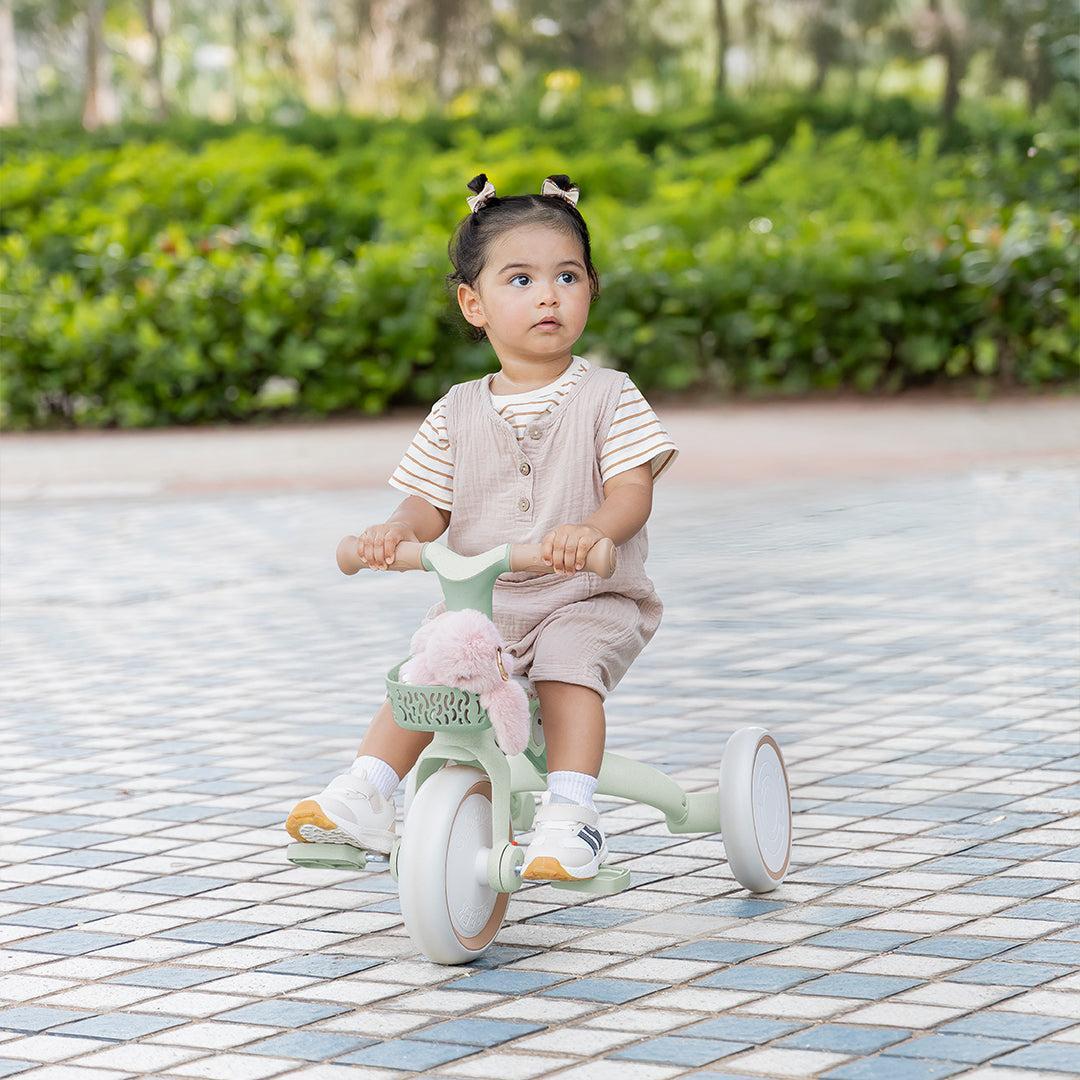 Globber Learning Trike 3 in 1 Plus Eco - Pistachio