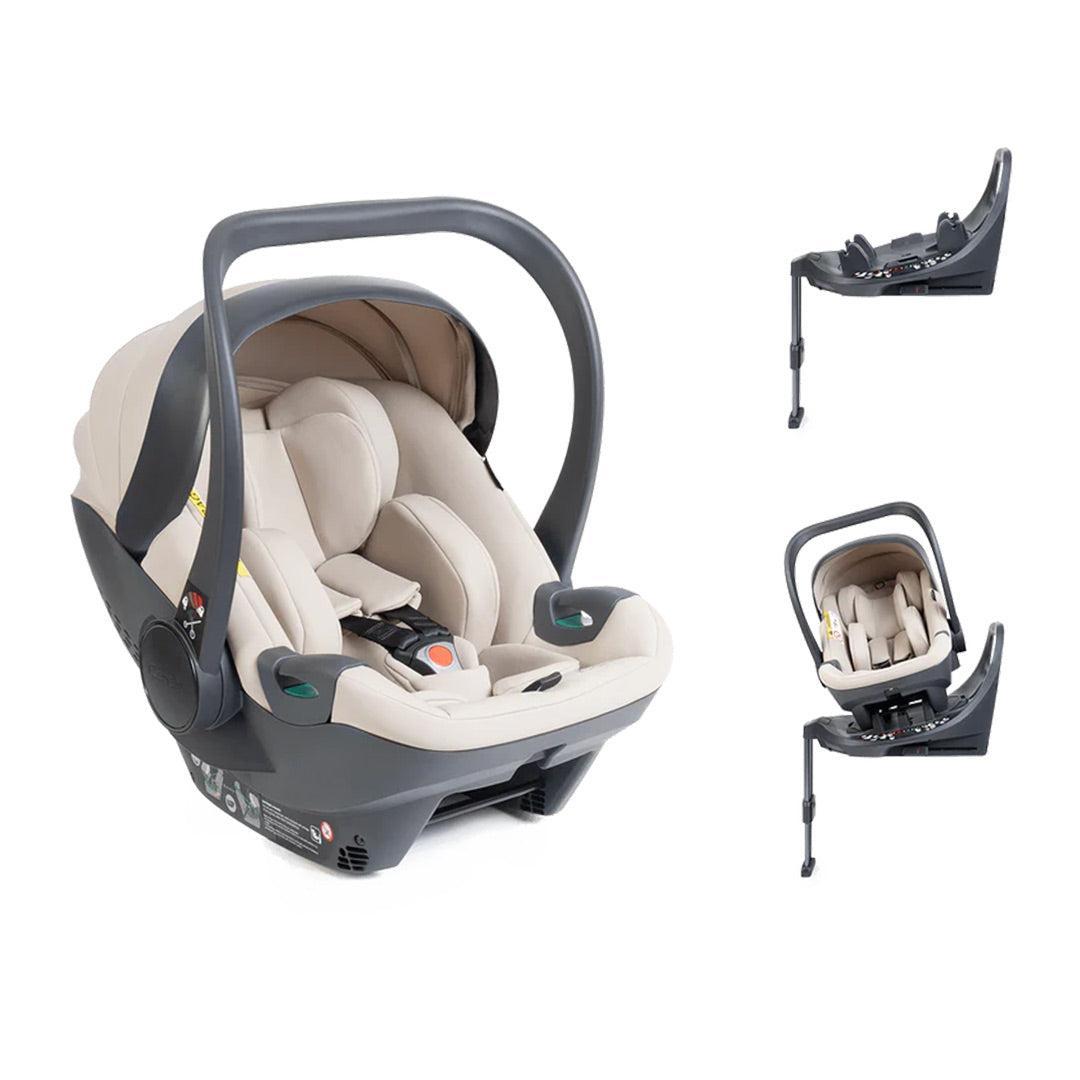 Outlet - iCandy Cocoon 360 Infant Carrier & Base - Sandstone