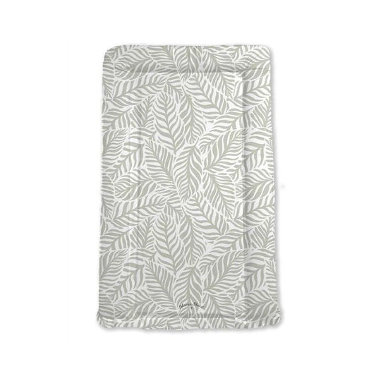 Mama Shack Changing Mat - Linear Leaf / Sage