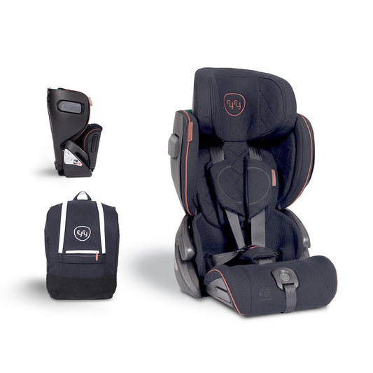 Outlet - RyRy Scallop Car Seat - All Black