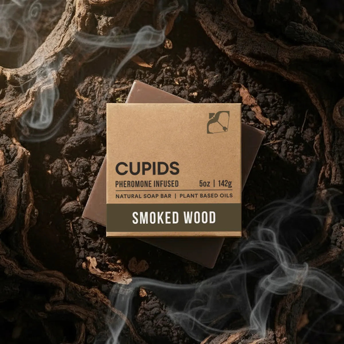 Cupids Smoked Wood Soap Bar